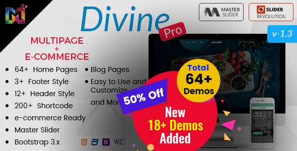 MultiStoreTheme's tweet image. [Divine Pro HTML5 Template] Get 64+ Home Page, 13+ Header Style, 100+ HTML Pages!!
-
Link:
themeforest.net/item/divine-pr…
-
.
#bootstrap #bootstrapHTML #business #cafe #construction, #corporate #creative #ecommerce #law #magazine #medical, #portfolio #specialitypages #travel