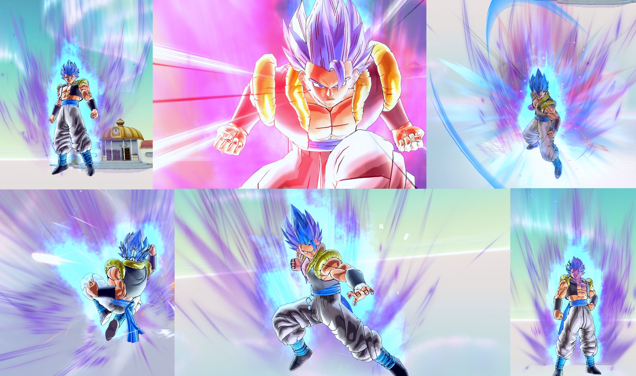 Super Saiyan Blue Evolution (Gogeta SDBH Style) – Xenoverse Mods