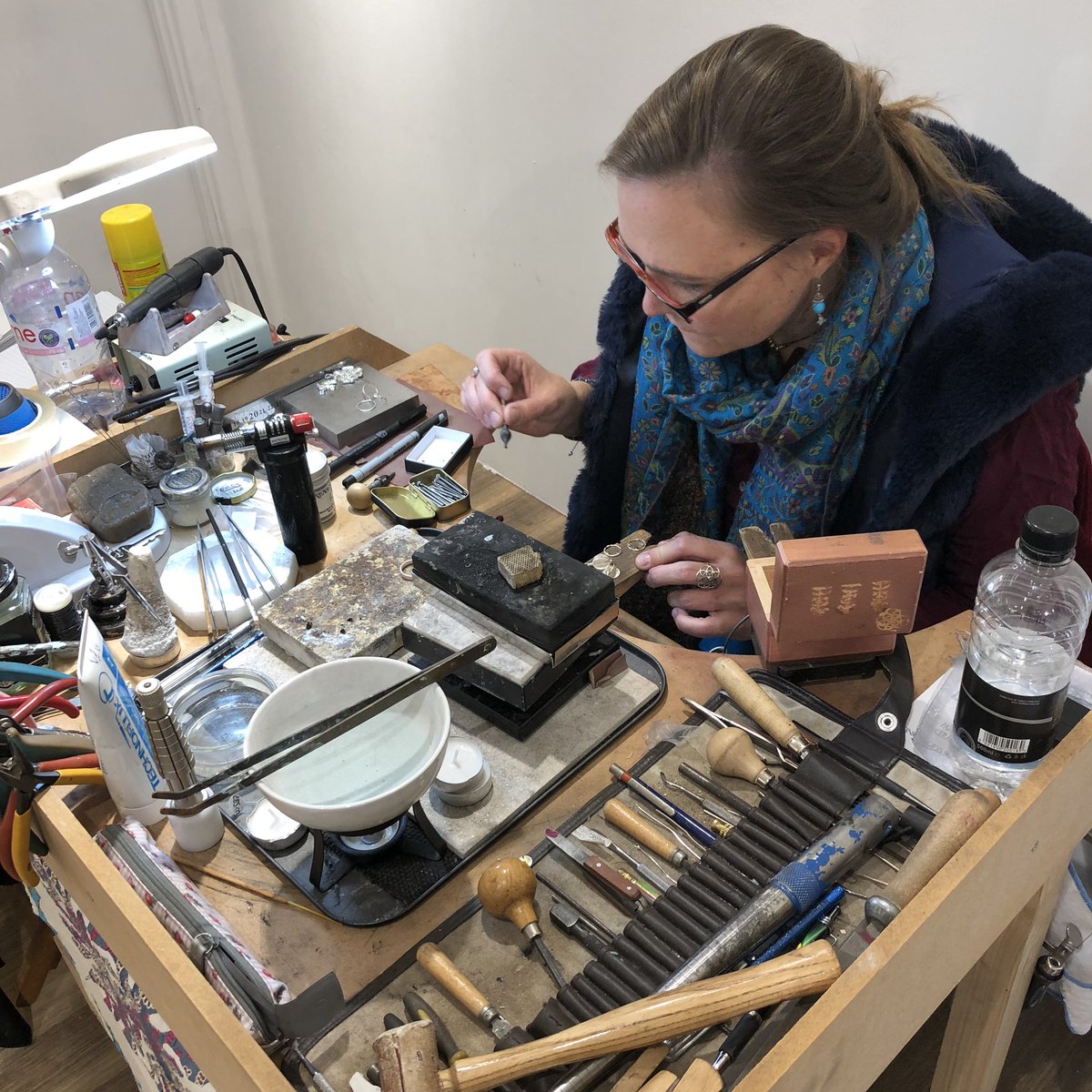 Meet the maker, Victoria Goddard, at Earth Art Gallery, #coveredmarket nextdoor to Pizza express #Oxford