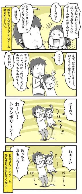 娘ちゃんがつくったオリジナルゲーム

#一日一絵 #4コマ #絵日記 