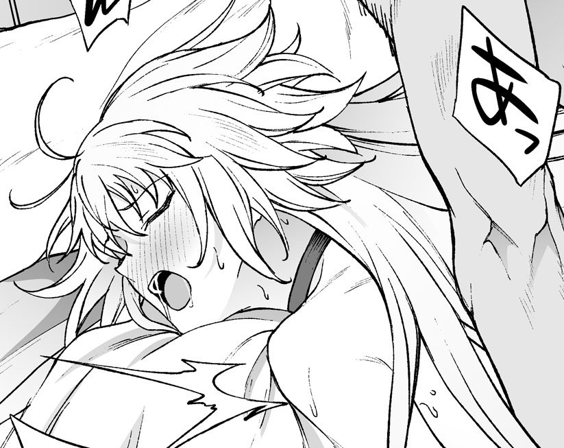 pixivFANBOXでWジャンヌ本進捗報告9(psd+jpg)+会場特典ラフ2を公開しました! https://t.co/S3qTuUO0k3 