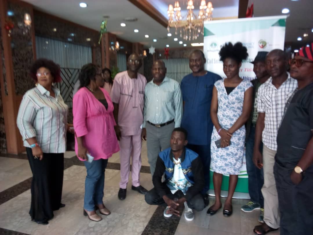 UnionNuj's tweet photo. Participants at the Workshop with the theme Implementation of the African Union Convention for preventing and Combating Corruption organised by Civil Society Legislative Advocacy Centre, CISLAC, at Lagos Travel Inn Hotel, Ikeja, Lagos. https://t.co/26so9er0t3