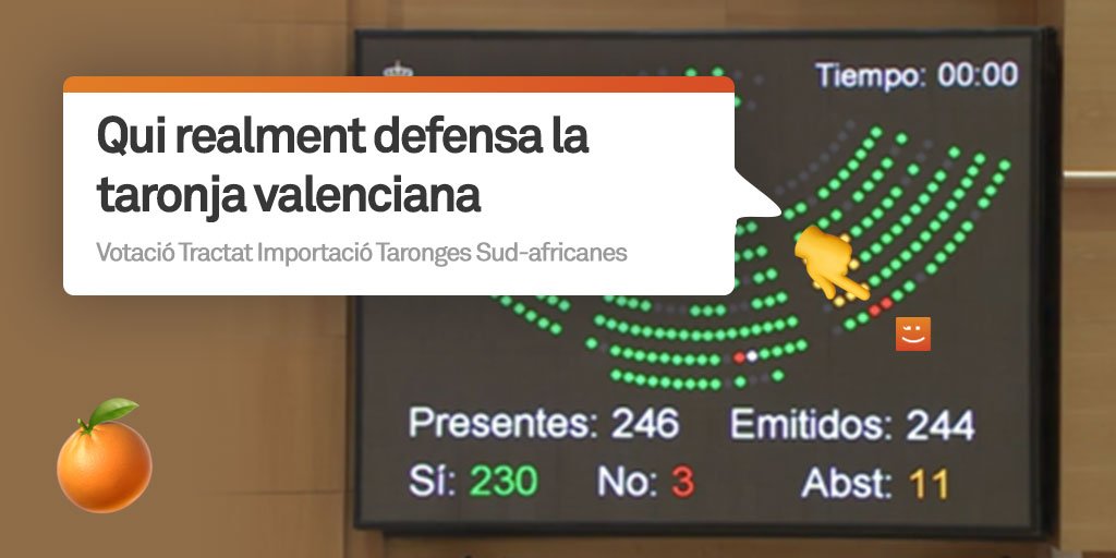 Compromís tweet media