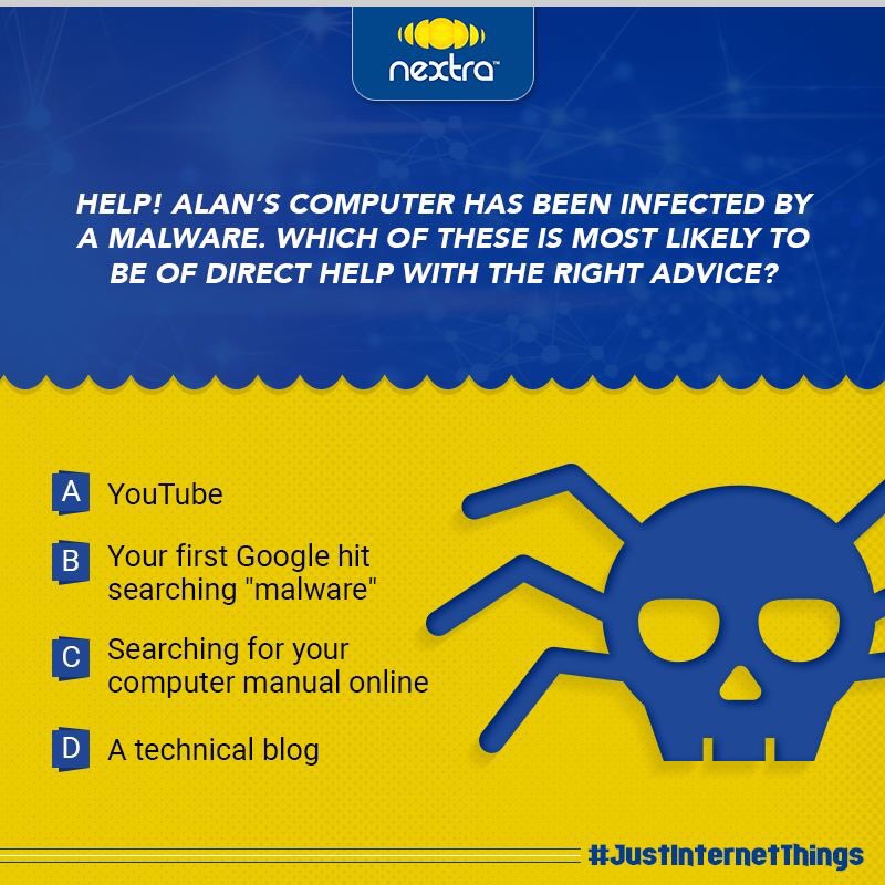 NextraWorld's tweet photo. Alan would need some help here. Can you tell the right answer? 
#JustInternetThings https://t.co/wujZzFKsLc