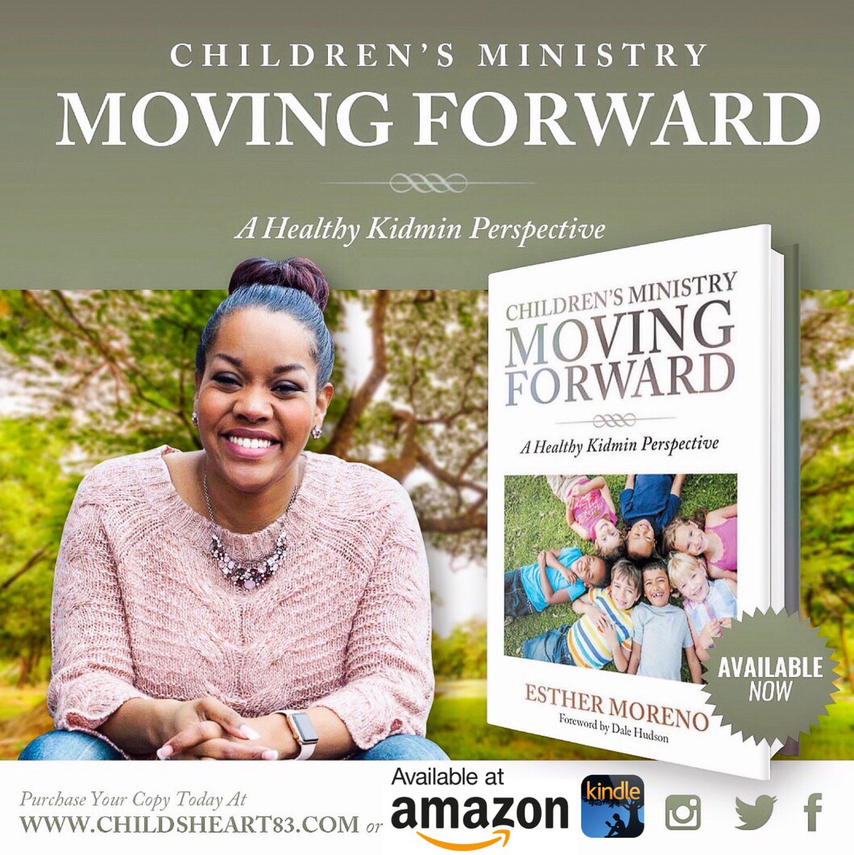 childsheart83's tweet photo. I am overjoyed  to announce the release of my new book "Children's Ministry Moving Forward." PURCHASE YOUR COPY TODAY at the link below!
https://t.co/unOmMcxNFv
#NextGeneration #ChildrensMinistry #NCMD19 #KidminNation #ThinkNextGeneration #ChildrenCanBeWon #LeadersCanToo https://t.co/FpL61CaEvz
