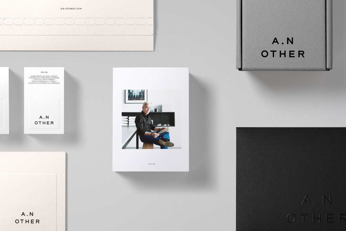 More selected design highlights from January 2018 include the first edition of <a href="/FedrigoniUK/">Fedrigoni UK</a> #fedrigoni365 by <a href="/tmstudio_/">TM</a> and the <a href="/anotherfrgrance/">A. N. OTHER</a> brand identity by <a href="/SocioDesign/">Socio Design</a> → decemberedition.com/twentyeighteen… #DecemberEdition #DesignDelivered #DesignHighlights2018