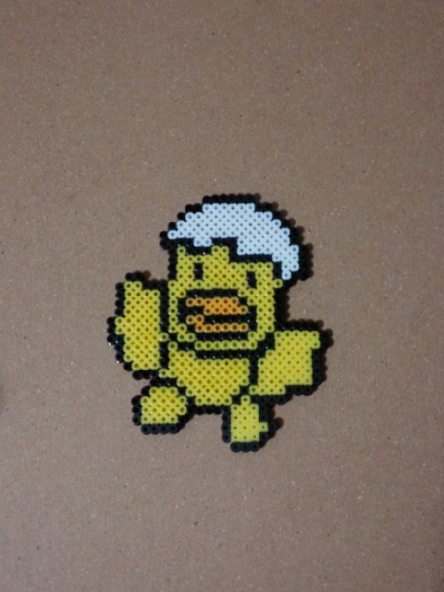 ポケモンアイロンビーズ けい على تويتر たべっ子どうぶつビスケットのひよこ 作ってみました アイロンビーズ たべっ子 どうぶつビスケット ギンビス