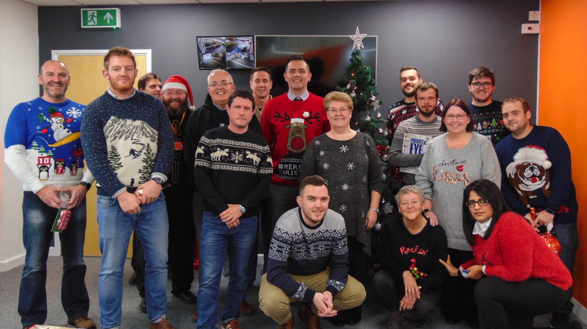 FirstChoiceHA's tweet photo. Today was #ChristmasJumperDay for First Choice and we also wore our seasonal socks for @LlamauUK 's #SockItToHomelessness! Wishing everyone a very Merry Christmas in 2018! https://t.co/CdRquoVYVX
