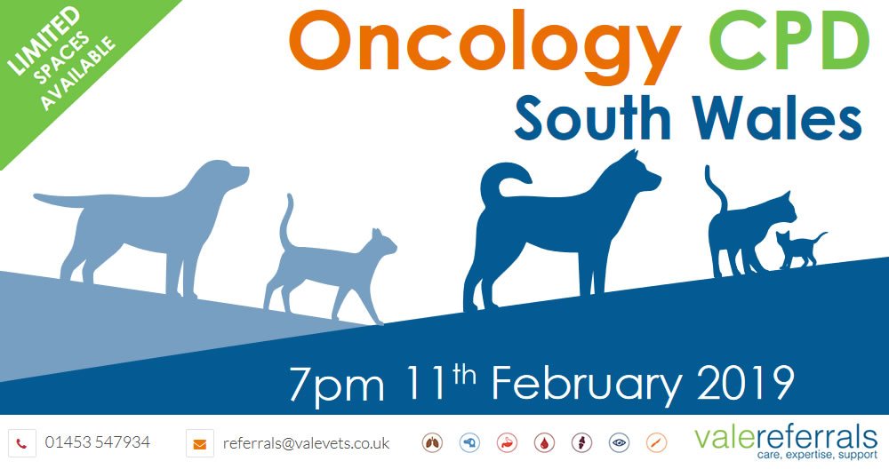 ValeReferrals's tweet image. South Wales CPD 11th February 2019  An evening of Oncology CPD at Coed Y Mwstwr Hotel Bridgend.  Listen to  Stefano Zago &amp;amp; Michal Vlasin talking about the advances in medical  &amp;amp; surgical oncology.  valereferrals.co.uk/cpd/