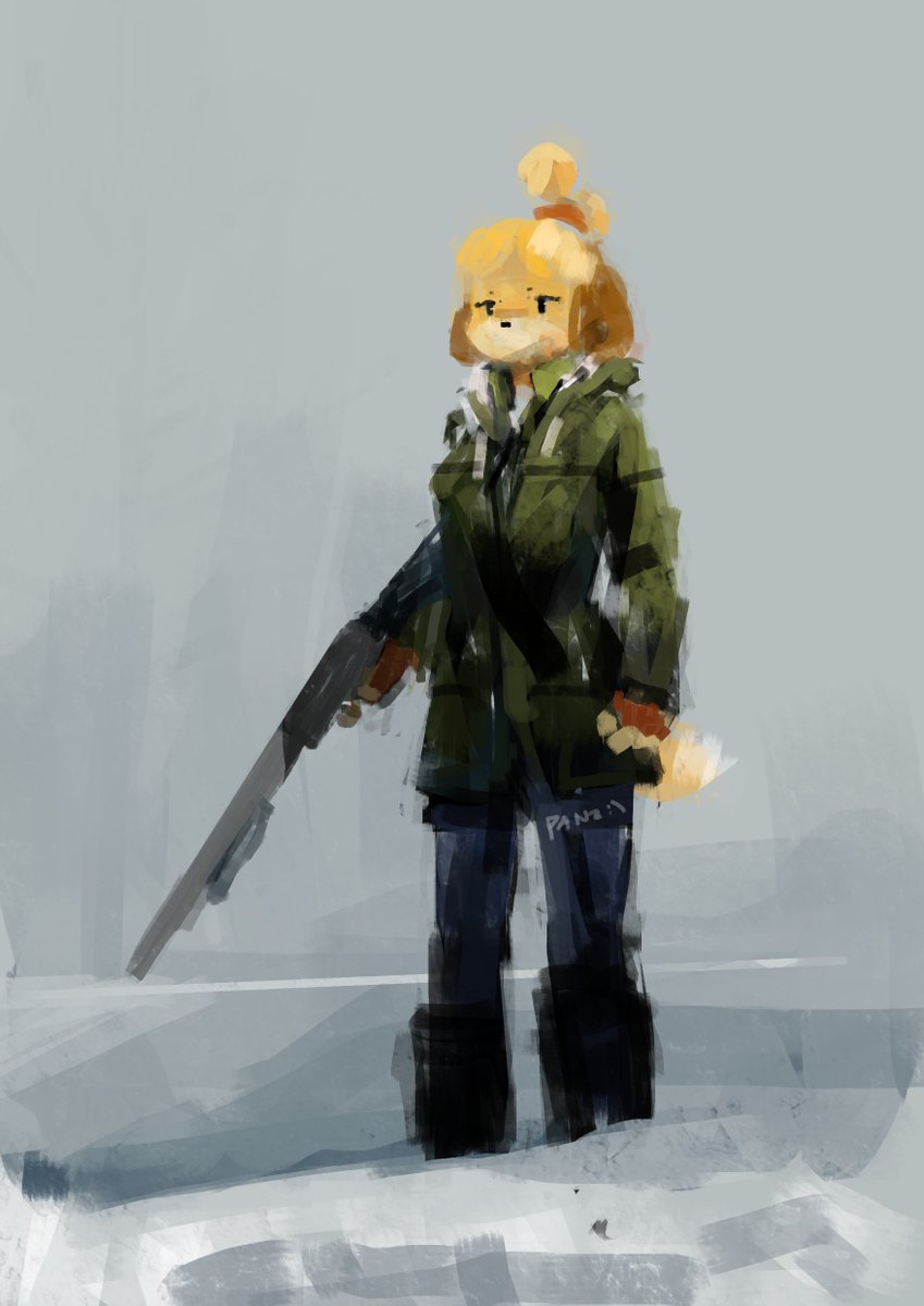 Isabelle but she had her home on mortgage twice and her intellectual property stolen