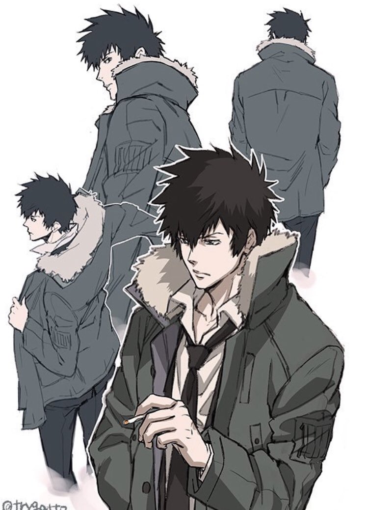 狡噛慎也のコートの設定元ネタである防寒フライトジャケットの古着N-3B