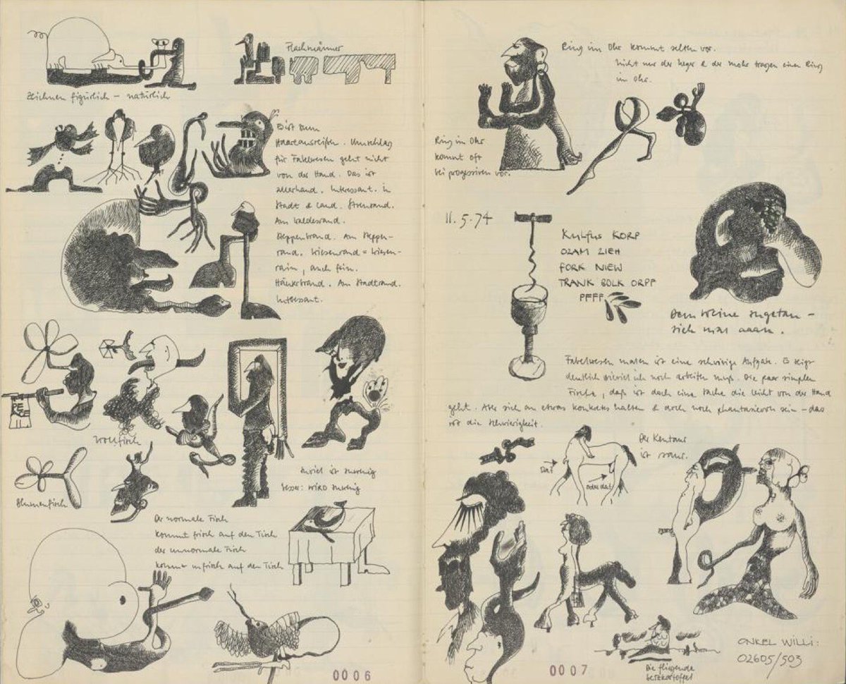 #OpenAccess #Digitized
90 personal sketchbooks of Paul Stein are now online (1974-2004).
digisam.ub.uni-giessen.de/ubg-ihd-sbps/n…
<a href="/openculture/">Open Culture</a> @OpenArtsArchive @ubgiessen