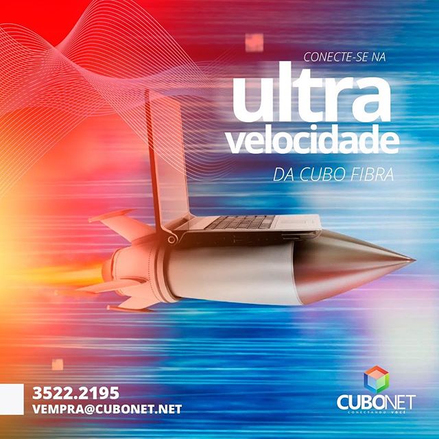 CuboNet's tweet image. Venha para a Cubo Net e experimente a Ultravelocidade dos nossos planos de Fibra. 🚀🚀☎️47 999490016