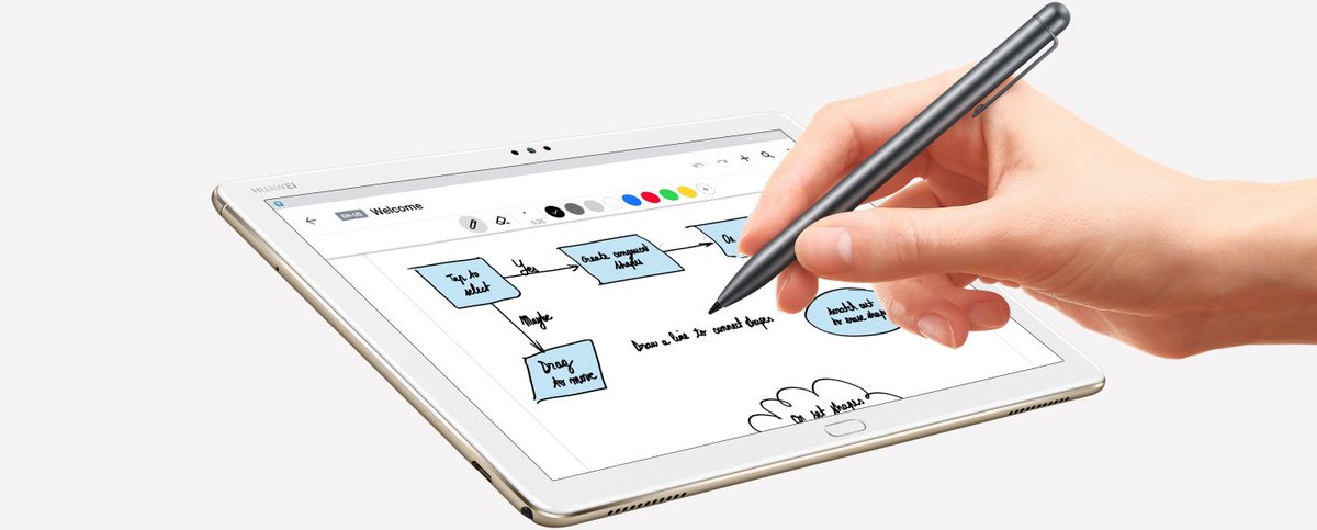 MyScript's tweet photo. #partnerhighlight
Still looking for the perfect Christmas ๐? Huawei's #MediaPad M5 Pro and MediaPad M5 Lite integrate Nebo!
โจ Often featured among 2018's best Android tablets ๐
#perfectapps #perfectgift #Android #ai #artificialintelligence - @Huawei @MyScriptApps https://t.co/MMZoMHP8H9