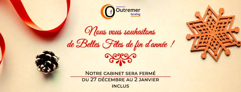 OutremerFunding's tweet photo. Toute l'équipe d'@OutremerFunding vous souhaite de belles fêtes de fin d'année! Tous nos #projets restent ouverts à la participation pendant les #fêtes, vous pourrez donc rejoindre la #communauté sur https://t.co/ogtgyOIngv

#crowdfunding #immobilier #financementparticipatif https://t.co/6GRD3Hkmec