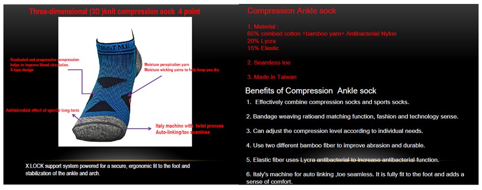 Compress ankle sock for all of you