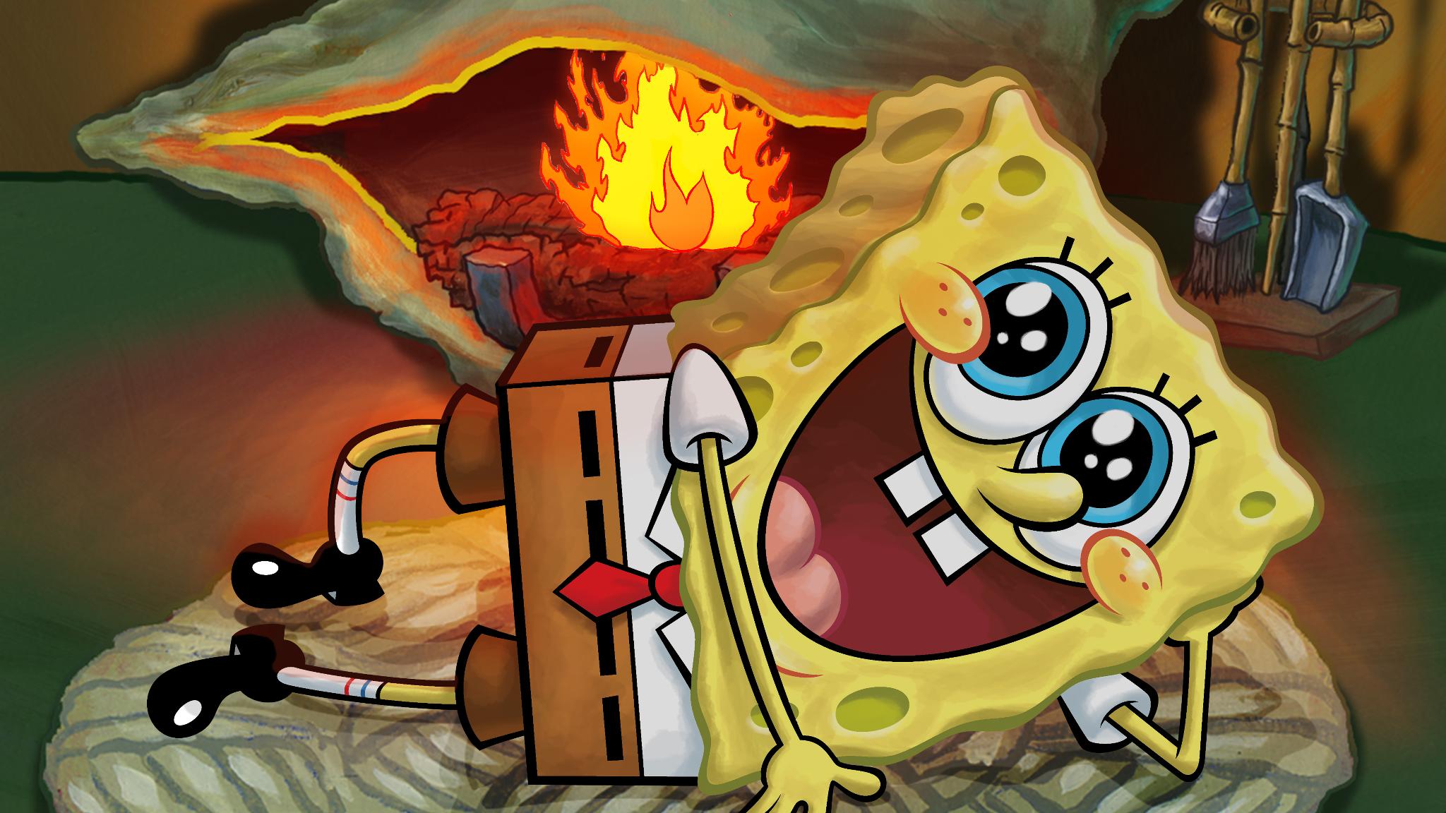 Spongebob On Twitter If Spongebob Can Light A Fire Under Water You Can Do Anything