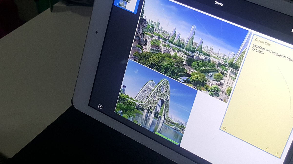 AylinKeskinkale's tweet image. Using our tablets,we create our &quot;Green City&quot;and we try to find some solutions how to live more naturally. #heranımdabahçeşehir #masterjuniour #Greencity