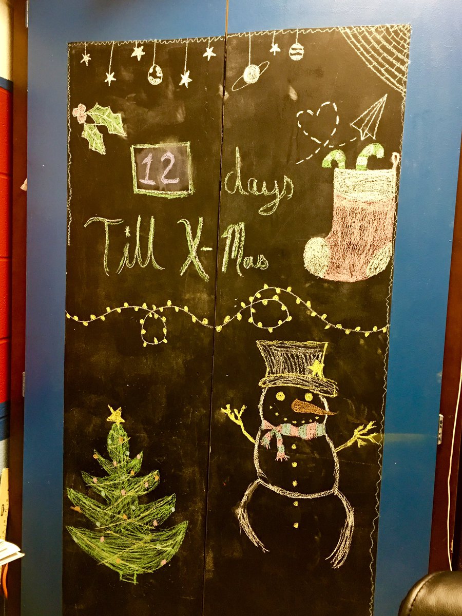 JAGkentucky's tweet photo. Sheldon Clark Jag student Hunter Stacy was feeling the holiday spirit! With a few helpers, he put up a Kentucky themed Christmas tree and drew these Holiday chalk decorations on Mrs. Hanson’s cabinet. Great job on your leadership and creativity, Hunter!🎄#sheldonclark https://t.co/bgL6R2WQRI