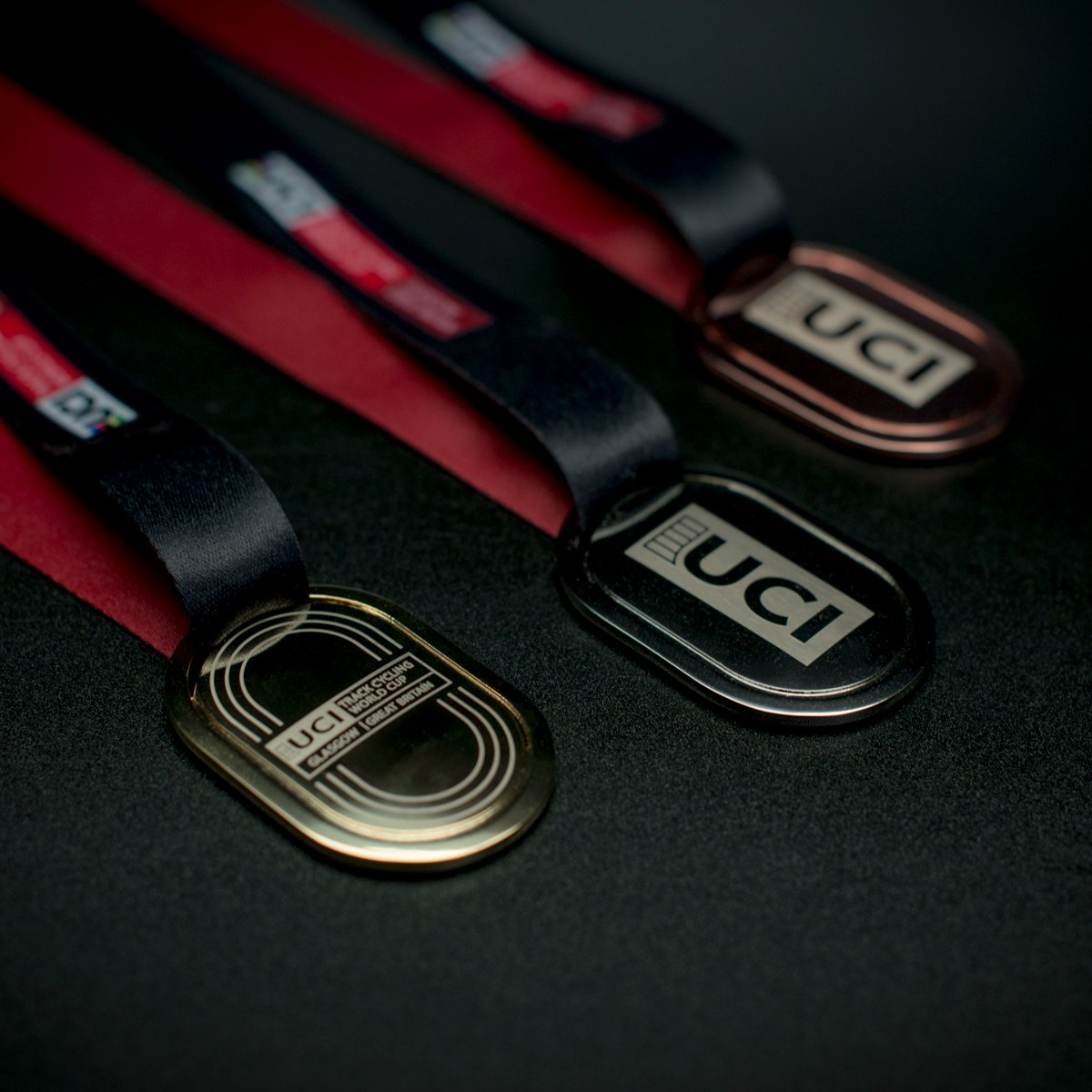 touch_of_ginger's tweet photo. Our latest case study is live! This is the third UCI Track Cycling World Cup event for which we have delivered the medals. https://t.co/1jVfZGB2Qb #TissotUCITrackWC #medals #cycling https://t.co/5SaFOU5p6I
