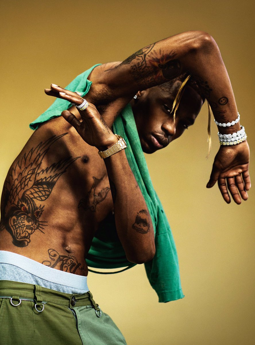 RodeoTheAlbum's tweet photo. TRAVIS SCOTT FOR ROLLING STONE https://t.co/7oFLeSpZWE