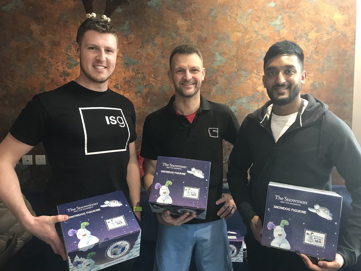 SnowmanWalk10's tweet photo. Worthy winners @ISGplc https://t.co/IMbt0Tx7gN