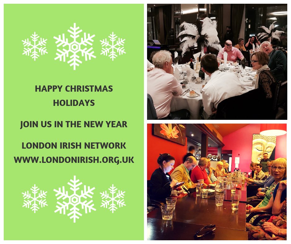 Happy Holidays from LIN, see you in 2019 #irishcommunity #londonirish