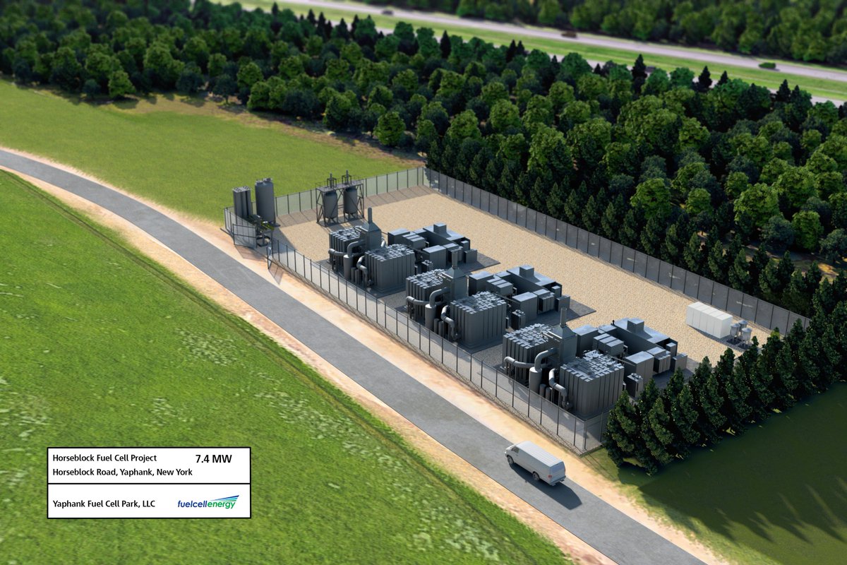 FuelCell Energy on Twitter "This 7.4 megawatt fuelcell project will serve as a costeffective