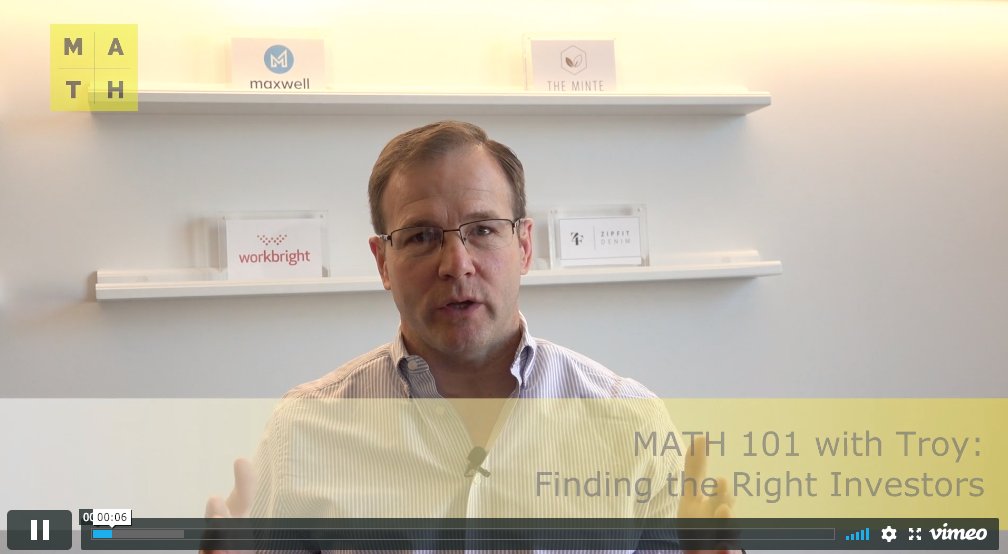 TroyHenikoff's tweet image. I have been asked “How do I find the right investors?” Here is an attempt at helping you with that and how to have success in fundraising -&amp;gt; mathventurepartners.com/blog/2018/12/2… #MATH101