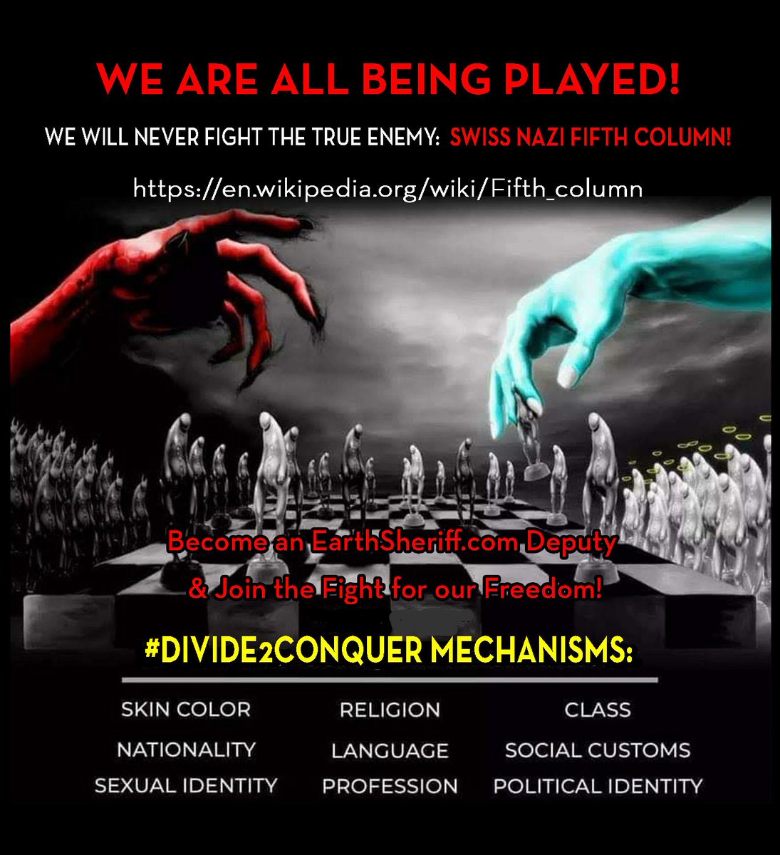 WatchPickWin's tweet photo. @DecodedReality more #Divide2Conquer crap! Will cover on next https://t.co/1tF3N1nLQb of #TRUTH show! https://t.co/wpDdJSiR6q #Tramptrain #MNleg #MallofAmerica #Trump #DumbWillDie #Mpls #UMN #Qanon #GreatAwakening https://t.co/PvS8uv1qr4