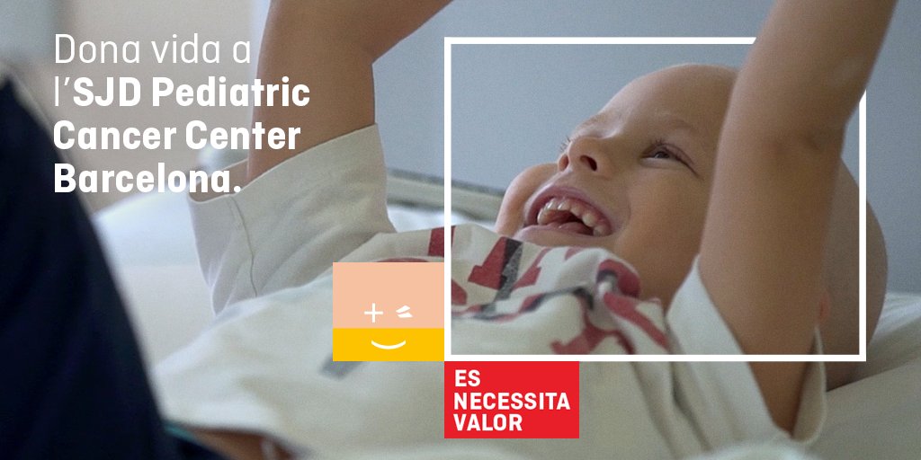 SJDbarcelona_ca's tweet photo. Necessitem el teu valor per donar vida a l’SJD Pediatric Cancer Center Barcelona, un centre pioner a Europa amb el que vencerem el càncer infantil. Dona a 👉https://t.co/qFV9N9yWdU  #ParaLosValientes #SDJPediatricCancerCenter #Barcelona #càncerinfantil https://t.co/E9FOay5bjB