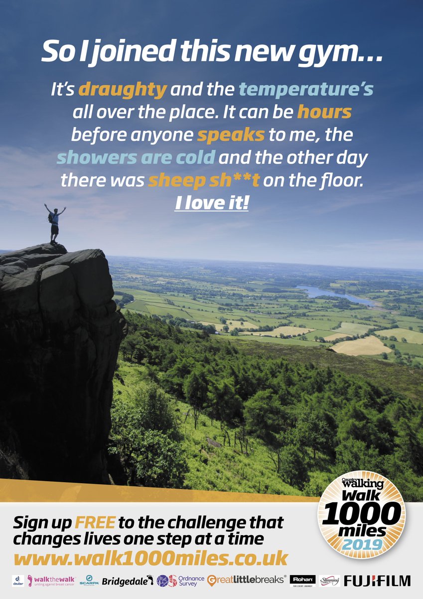 countrywalking's tweet photo. And you should see the view from the loos!

https://t.co/OEQJ5wG5kv
#walk1000miles #newyearsrevolution https://t.co/hCkPguDcVR