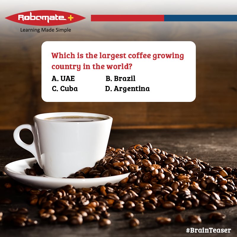 Robomateplus's tweet photo. Can you tell us what is the answer? Download ROBOMATE+ and excel in your studies.
#Robomate #BrainTeaser #LearningMadeSimple #PersonalizedContent
#VideoModule #Curriculum #DetailedAssessment #DigitalLearning #ConceptClarity #DigitalBooks https://t.co/K6JFfNI4Gk