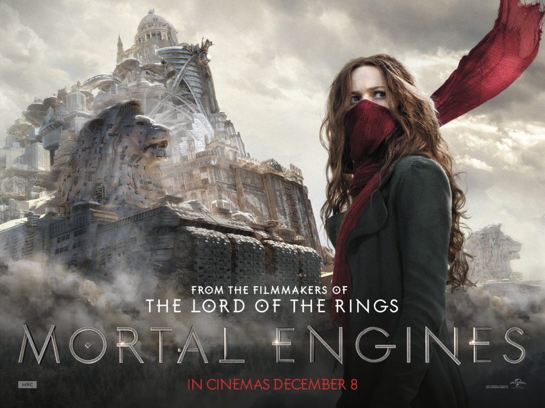 Mortal Engines. Heard mixed things about this movie before going in, great idea of a film but the story in the end wasn’t that good, the visuals were stunning though! Decent action/fantasy movie overall but I wouldn't watch it a second time 