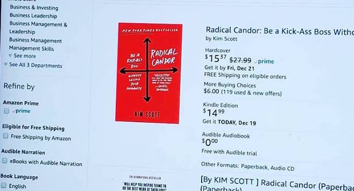 CvilleTechWomen's tweet photo. Planning for 2019 has begun! Next book group pick in the works #radicalcandor #womenintech #kickassboss https://t.co/96BOjkRVOx