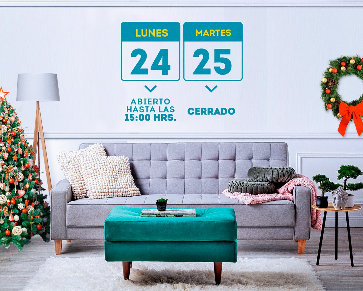 #HomyLover ¿siguen pendientes algunos regalitos? 🎄❤️ Te dejamos nuestros horarios de navidad para que te organices y saques aplausos con ese detalle. 😊 ¡Te esperamos!