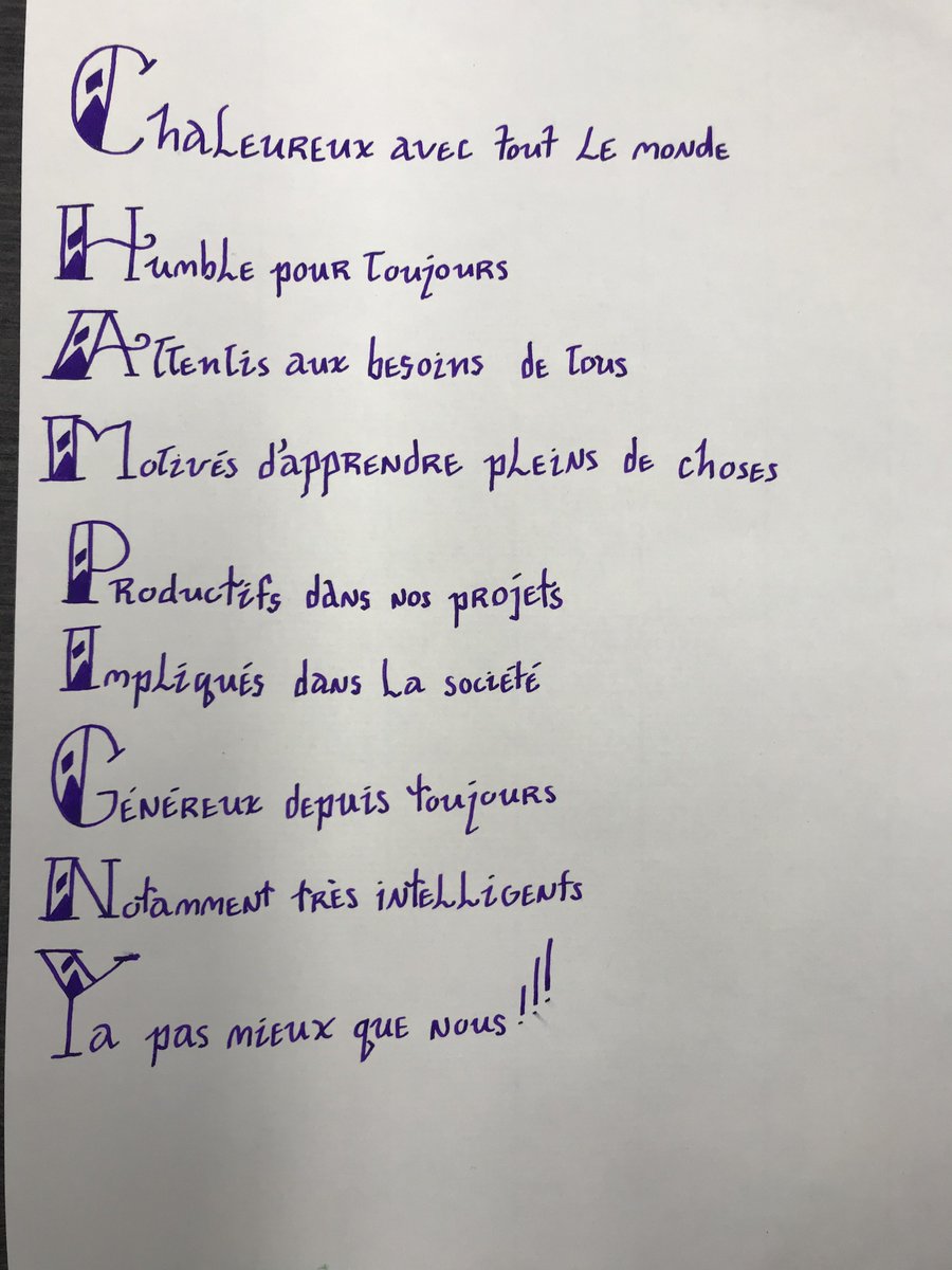 Voici notre premier tweet ! Nous sommes bien énervés :) #EQ09 #twoulipo