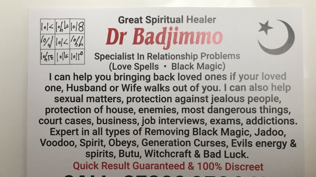 Pretty amused to get this through the door today... #moderndaywitchdoctor