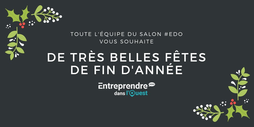 JRCE_Bretagne's tweet photo. 🌟🎄⛄ Toute l'équipe du salon Entreprendre dans l'Ouest vous souhaite de très belles fêtes de fin d'année ⛄🎄🌟
@CCI_35 @CCRE35 #CMA35 #Entreprendre #EDO https://t.co/4BVPLoYXP8