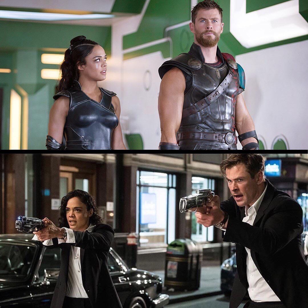 Rotten Tomatoes Tessa Thompson And Chris Hemsworth Are The Ultimate Partners In Galaxy Protection Mibinternational T Co 0h7s2alqvn Twitter