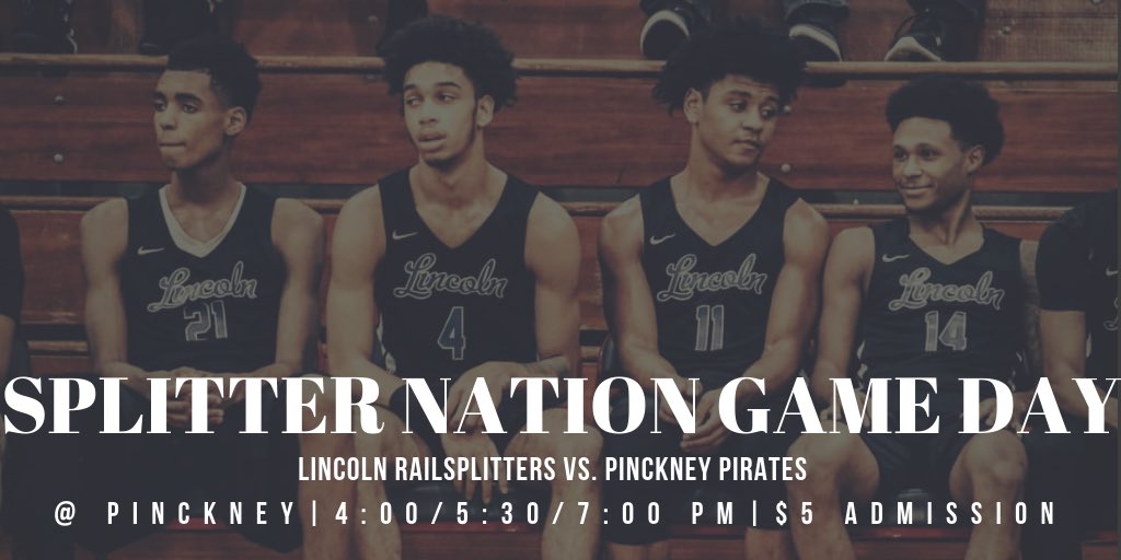 _lhsbasketball's tweet photo. GAME DAY #BeatPinckney #SplitterBasketball #WhyNotUs https://t.co/OCrtMYqeRX