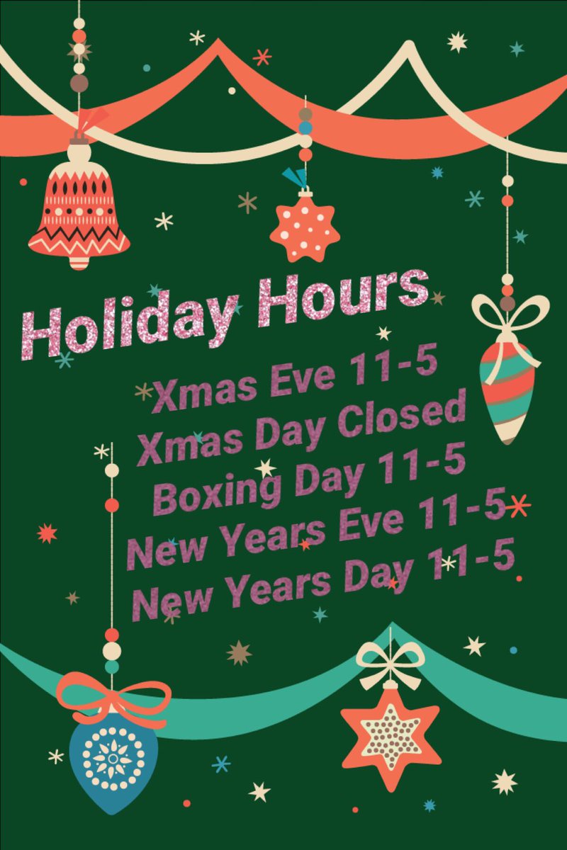 HighaGround's tweet photo. Holiday Hours! https://t.co/ym288JHYpw