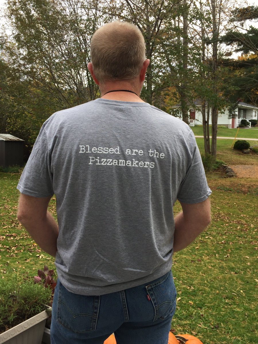 Fuddhism:  The New Religion - 2 styles - 'Blessed are the Pizzamakers' and 'The Leeks Shall Inherit the Earth' - $25 shipped anywhere in Canada - do you have a favourite Foodie in your family or group of friends?