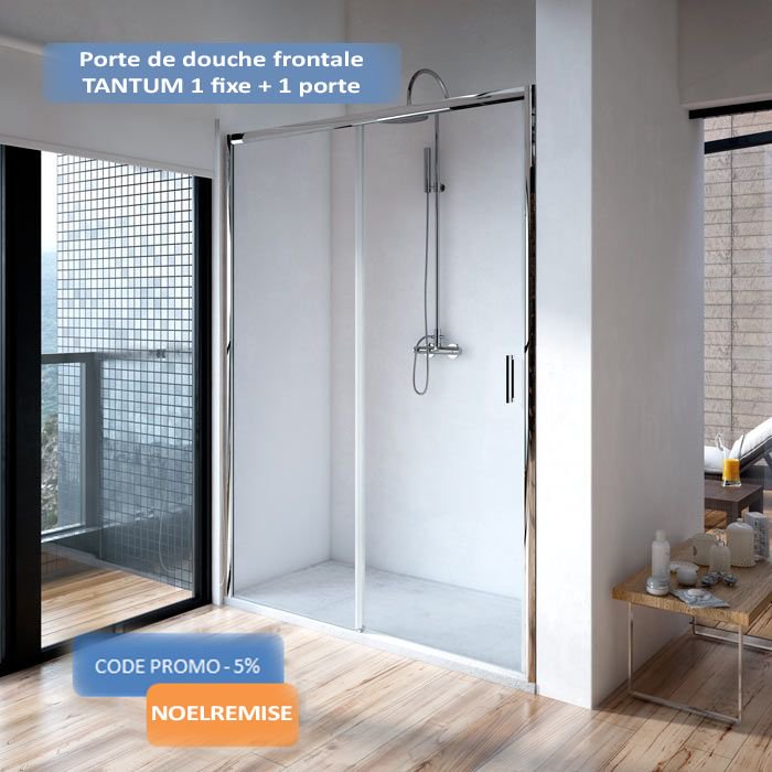 Profitez d'une #remise de 5% sur notre #portededouche frontale TANTUM 1 fixe plus 1 porte coulissante et changez votre #rideaudedouche par une porte de #douche de 🔝 qualité et à un bon prix jusqu'à la fin de l'année.  Envoi gratuit ! 😍 Promo: NOELREMISE
buff.ly/2LqHHBz