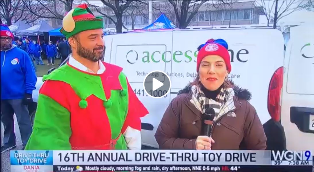 It’s Access One’s favorite time of year, a time to give back, and brighten the holidays for those who need it most. [Video]facebook.com/AccessOneTech/… | #WGNToyDrive #ToysintheParks #GiveBack #LifeAtAccessOne