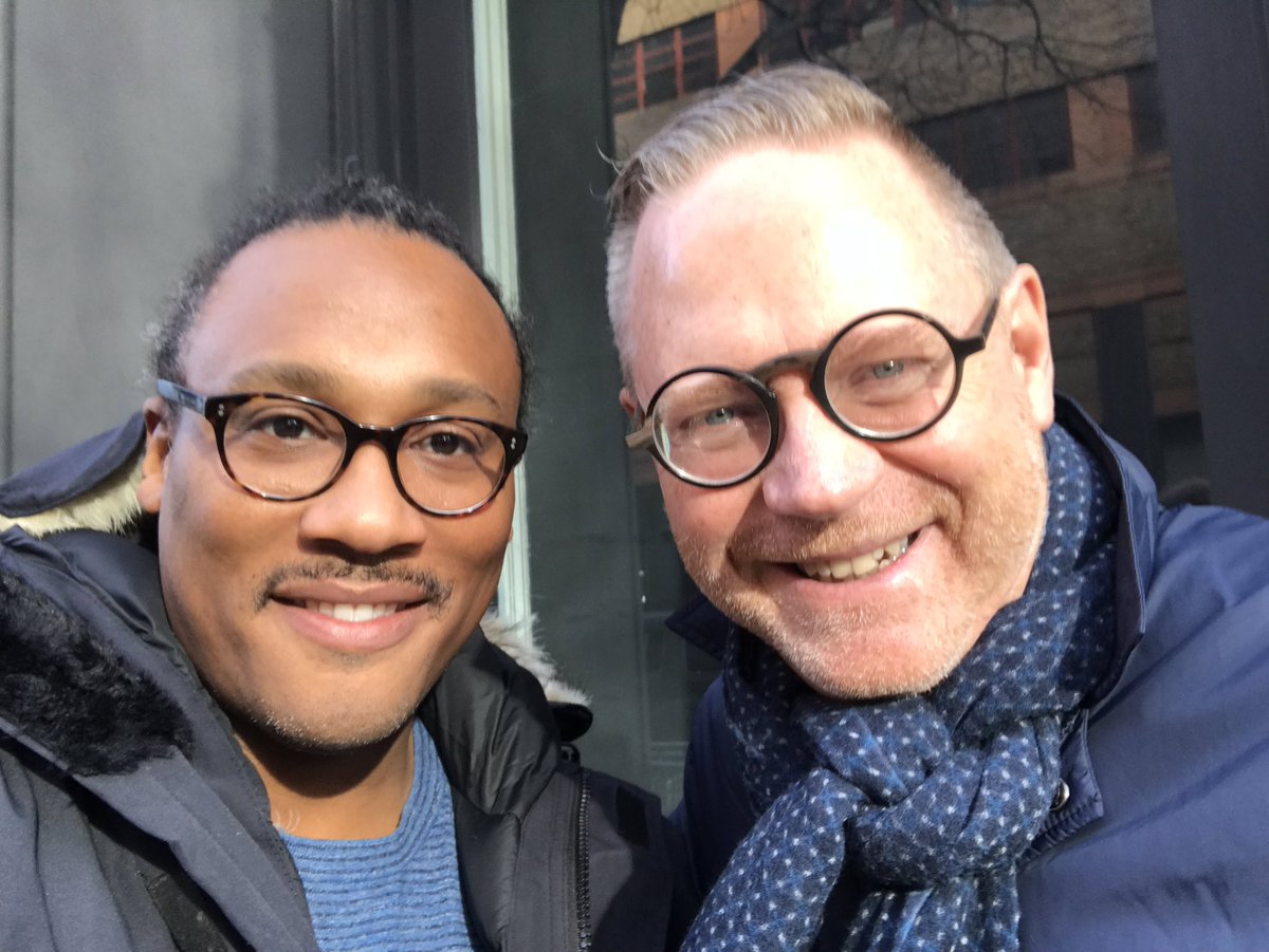 MarignaVince's tweet photo. What an inspiring conversation this morning with John Reid-Dodick @WeWork SVP of Culture, where we discussed the importance of social capital. @BeBraven #MentorshipMatters https://t.co/qcQnMkQbCe