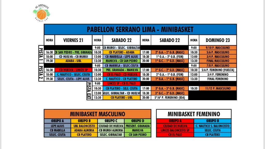 CBMarbella1's tweet photo. 📆 Este fin de semana torneo @AndalusBasket para nuestro #CadeteMasc03, #CadeteFem y #MiniMasc07. ¡Consulta sedes y horarios! #CanteraCBM https://t.co/kZOSOzFdpb