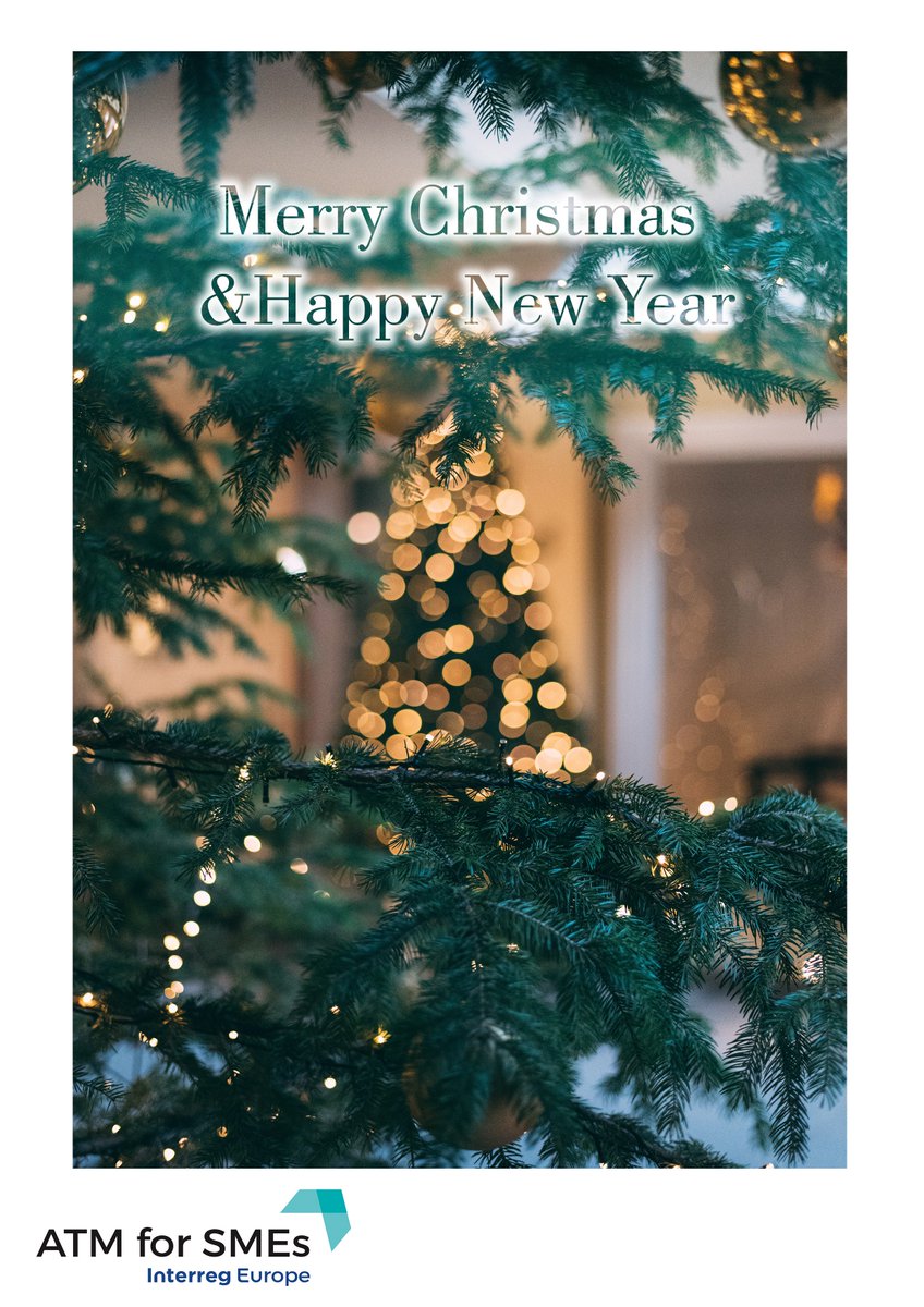 AtmSmes's tweet photo. We wish you all Merry Christmas, and a Happy and Successful New Year. All the best from the ATM for SMEs partners! 🥳🎁@interregeurope  #ChristmasIsComing #NewYear2019 https://t.co/2V2ed0Lmgn