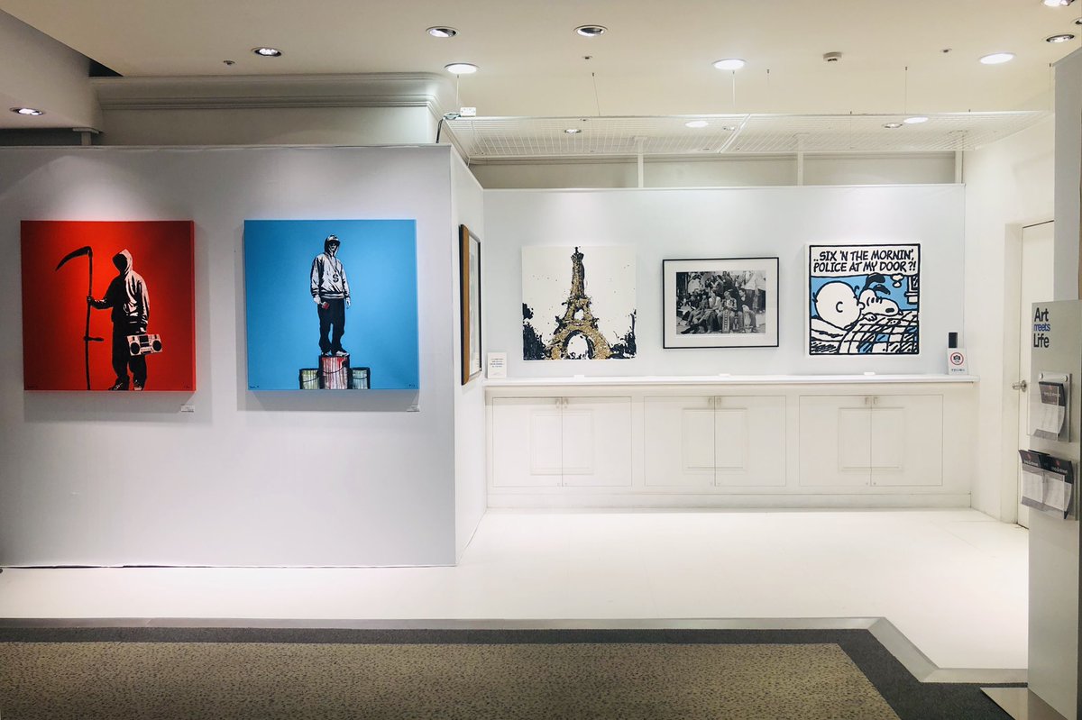terauch1's tweet photo. pop&amp;street 
-AN ANNUAL 2018-
until Dec 25, 2018
https://t.co/dUvE0igLTH
#popandstreet #anannual #seibushibuya #waggallery #fortgallery #jointharajuku #hiddenchampion #streetart #urbanart #dolk #shunsudo #markdrew #meguruyamaguchi #dface #usugrow #yasumasayonehara https://t.co/ZwRf9QEDMy