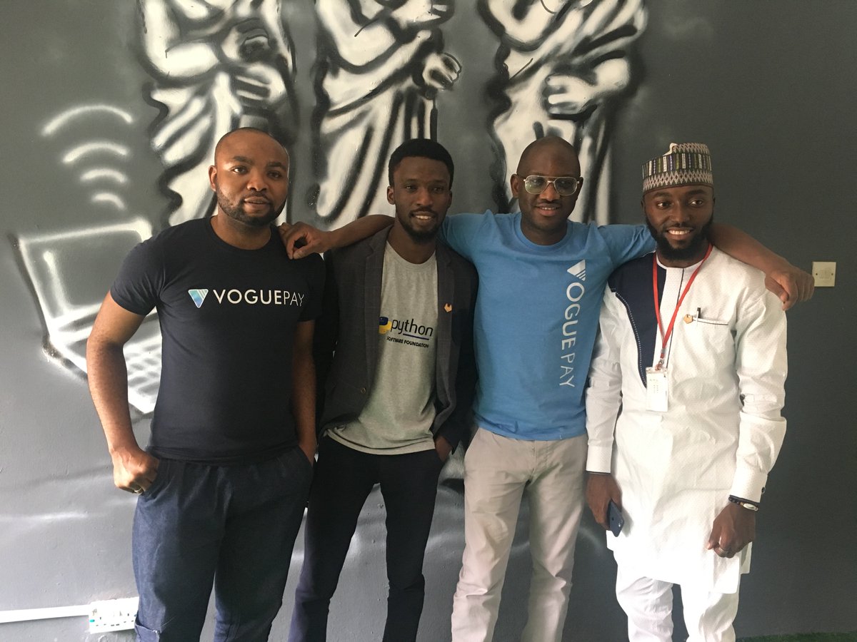 voguepay's tweet photo. Earlier today, the newly elected EXCOS of @NACOSS_National paid a courtesy call to our CEO.  Thanks @itssadon for stopping by.

#VoguePay #Nacoss #InternationalPaymentSolution #MSME #technology #Entrepreneur #Tech #Fintech #StartUps #Nigeria #Lagos #TechStartUp #PaymentSolution https://t.co/qkOjlDIcIM